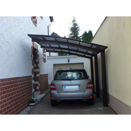 Einzelcarport »Portoforte«, Typ 110, Außenmaß BxT: 270,4 x 495,4 cm, braun Einzelcarport »Portoforte«, Typ 110, Außenmaß BxT: 270,4 x 495,4 cm, braun