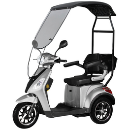 Elektromobil »Bologna«, max. 25 km/h, Reichweite: 50 km, silberfarben