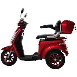 Elektromobil »E-Mover«, max. 20 km/h, Reichweite: 50 km, weinrot