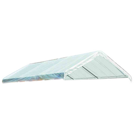 Ersatzdach für Pavillon, BxHxT: 595 x 265 x 295 cm, weiß, Polyethylen (PE)