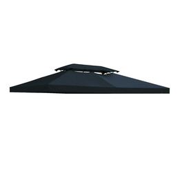 Ersatzdach für Pavillon, grau, 300 x 400 cm Ersatzdach für Pavillon, grau, 300 x 400 cm