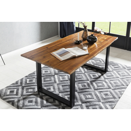 Esstisch »Tisch«, BxT: 125 x 80 cm, akazienholz|metall