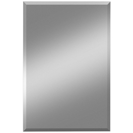 Facettenspiegel »Gennil«, rechteckig, BxH: 60 x 100 cm, silberfarben