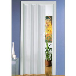 Falttür »Luciana«, Dekor: Weiß, Lamellenfenster: 2, Höhe: 202 cm