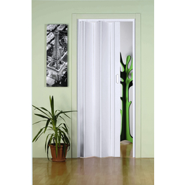 Falttür »Monica«, Dekor: Weiß, ohne Fenster, Höhe: 204 cm
