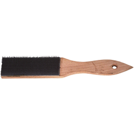 Feilenbürste, Holz/Stahl