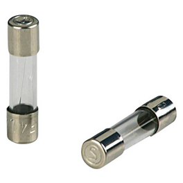 Feinsicherung, Transparent, 0,5 A