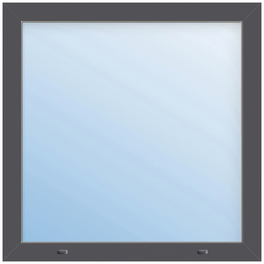 Fenster »77/3 MD«, Gesamtbreite x Gesamthöhe: 115 x 190 cm, Glassstärke: 33 mm, weiß/titan