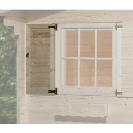 Fensterladen für Gartenhäuser, Holz