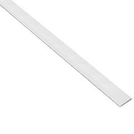 Flachstange, LxBxH: 1000 x 20 x 2 mm, silberfarben