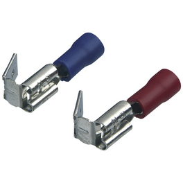 Flachstecker-Set, metall/kunststoff, 24 Stück