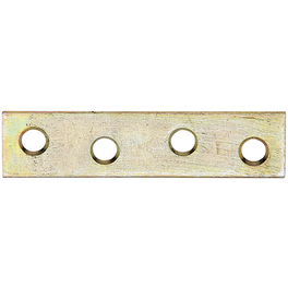 Flachverbinder, Stahl, goldfarben/irisierend, 1 Stück Flachverbinder, Stahl, goldfarben/irisierend, 1 Stück