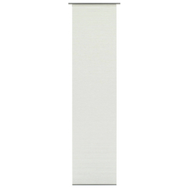 Flächenvorhang, BxHxL: 60 x 245 x 245 cm, Weiß