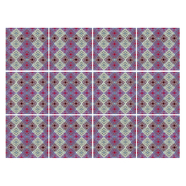 Fliesenaufkleber, BxH: 15 x 15 cm, selbstklebend