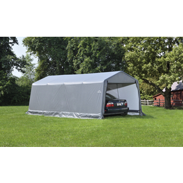 Foliengarage, BxT: 300 x 610 cm (Außenmaße), Polyethylen (PE) Foliengarage, BxT: 300 x 610 cm (Außenmaße), Polyethylen (PE)