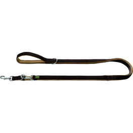 Führleine, Gr. 200 cm, braun/karamellbraun Führleine, Gr. 200 cm, braun/karamellbraun