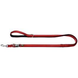 Führleine, Gr. 200 cm, rot/schwarz Führleine, Gr. 200 cm, rot/schwarz