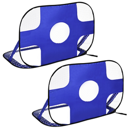 Fußballtor, blau, Gewebe