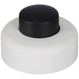 Fußtretschalter, Thermoplast, Weiß