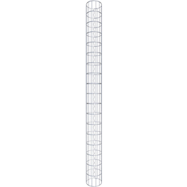 Gabionensäule, silbergrau, Maschenweite 5 cm x 10 cm