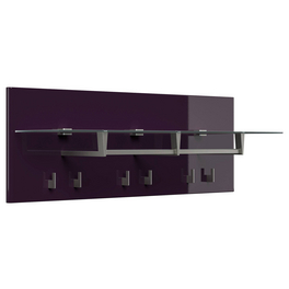 Garderobe »Elite«, Mitteldichte Faserplatte (MDF), brombeer Garderobe »Elite«, Mitteldichte Faserplatte (MDF), brombeer