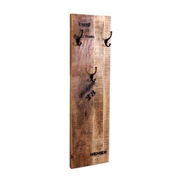 Garderobenpaneel »RUSTIC«, mit 4 Haken, Mangoholz Garderobenpaneel »RUSTIC«, mit 4 Haken, Mangoholz