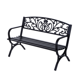 Gartenbank, 2-Sitzer, BxHxT: 127 x 85 x 60 cm