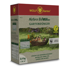 Gartendünger, 3,4 kg, für 50 m², Granulat