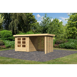 Gartenhaus »Askola«, BxT: 467 x 238 cm (Aufstellmaße), Flachdach