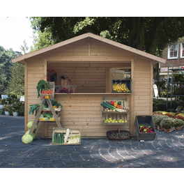 Gartenhaus, BxT: 329 x 253 cm (Aufstellmaße), Satteldach