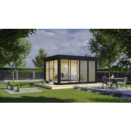 Gartenhaus »Finn Cube Typ 1«, BxT: 429 x 328 cm (Außenmaß), Elementbauweise