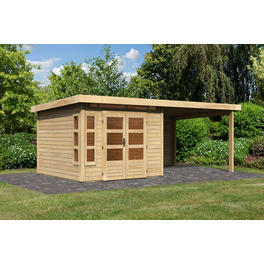Gartenhaus »Kastorf 6«, BxT: 565 x 274 cm (Außenmaße), Wandstärke: 28 mm