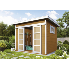 Gartenhaus »Pulti 28 ST-B«, BxT: 620 x 280 cm (Außenmaß), Stecksystem