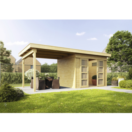 Gartenhaus »Pulti 28 ST-B«, BxT: 620 x 280 cm (Außenmaß), Stecksystem