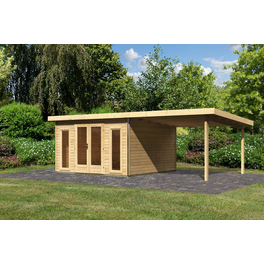 Gartenhaus »Radeburg 3«, BxT: 665 x 369 cm (Außenmaße), Wandstärke: 38 mm