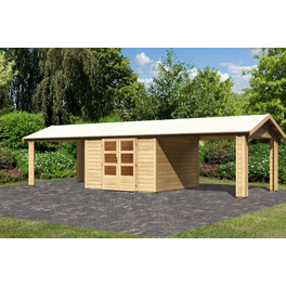 Gartenhaus »Theres 7«, BxT: 900 x 304 cm (Außenmaße), Wandstärke: 28 mm