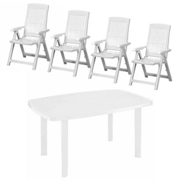 Gartenmöbelset »Tampa«, 5er-Set, Kunststoff