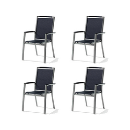Gartenmöbelset »Trento«, 4er-Set, Aluminium