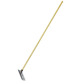 Gartenrechen, Arbeitsbreite x Stiellänge: 30 x 130 cm, Metall, silberfarben Gartenrechen, Arbeitsbreite x Stiellänge: 30 x 130 cm, Metall, silberfarben