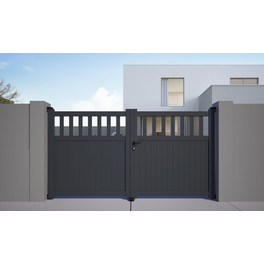 Gartentor, anthrazit, Aluminium