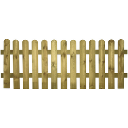 Gartenzaun »mit Edelstahlnägeln, ohne Pfosten«, HxL: 100 x 180 cm, fichtenholz/kiefernholz, grün Gartenzaun »mit Edelstahlnägeln, ohne Pfosten«, HxL: 100 x 180 cm, fichtenholz/kiefernholz, grün