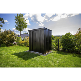 Gerätehaus, BxHxT: 254 x 196 x 119 cm, Schwarz