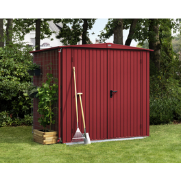 Gerätehaus »Trend-S«, BxT: 238 x 238 cm, Metall, Doppeltür