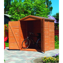 Geräteschrank, BxHxT: 174 x 210 x 82 cm, braun Geräteschrank, BxHxT: 174 x 210 x 82 cm, braun