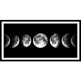 Gerahmtes Bild »Moon«