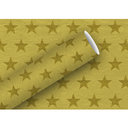 Geschenkpapier, goldfarben, 1 Stück