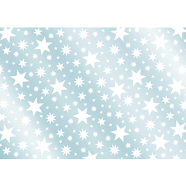 Geschenkpapier, hellblau, 1 Stück