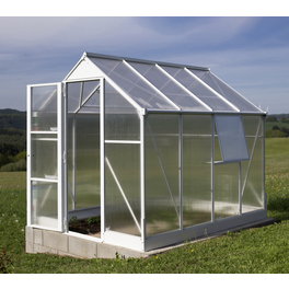Gewächshaus, 4,8 m², Aluminium, winterfest