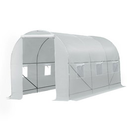 Gewächshaus, BxHxL: 200 x 200 x 450 cm Gewächshaus, BxHxL: 200 x 200 x 450 cm