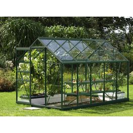 Gewächshaus »Venus 6200«, 6,2 m², Aluminium/Glas, winterfest Gewächshaus »Venus 6200«, 6,2 m², Aluminium/Glas, winterfest